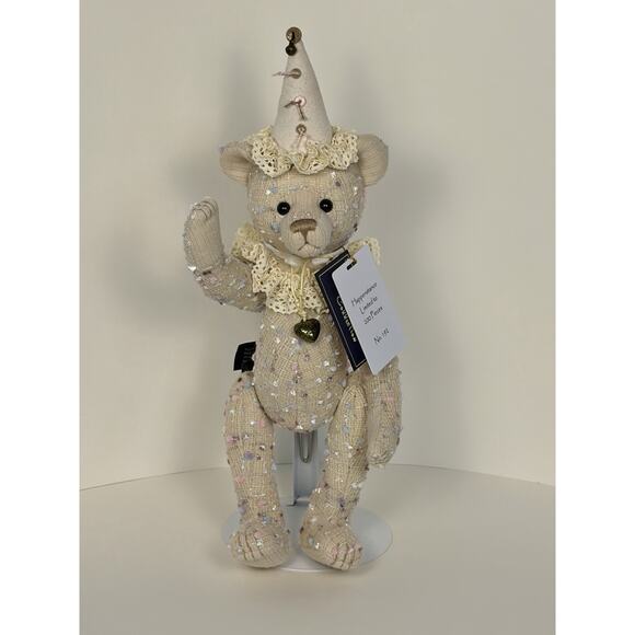 13” Charlie Bears Happenstance Clown Plush Jointed Teddy Bear - Picture 2 of 3